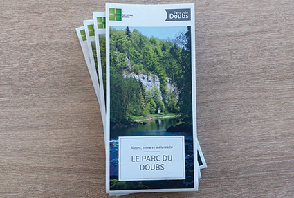 Carte touristique Parc du Doubs